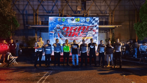 Drag Bike Polda Riau: Penjaringan Pebalap Muda 2025