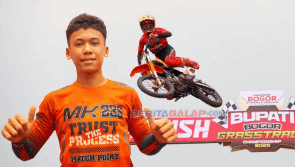 M Kafinov Superior di Bogor Grasstrack 2025