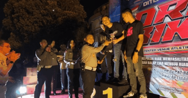 Drag Bike Sesi V Polda Riau 2025: Safety Racing, No Street Race