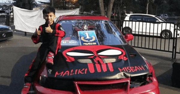 Pembalap Cilik Maliki Burniat: Kejurnas Drag Race 2025