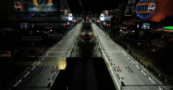 Latihan F1 GP Las Vegas Terganggu Penutup Got Longgar