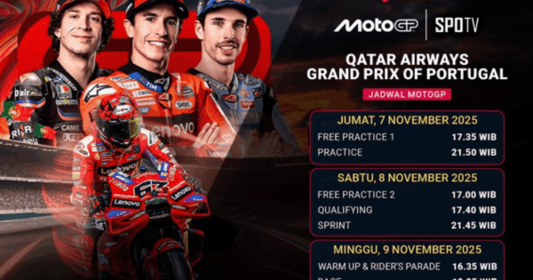 Live Streaming MotoGP Portugal 2025